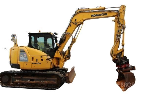 Komatsu PC 118 MR-8 Booms og dippers