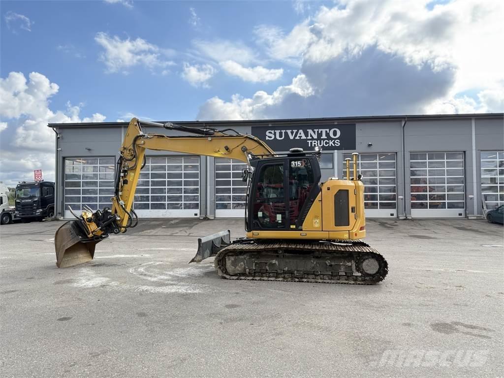 CAT 315 Gravemaskiner på larvebånd