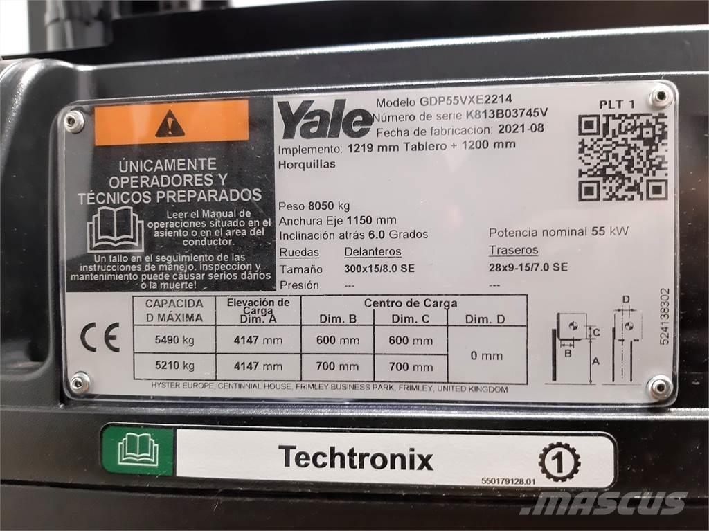 Yale GDP55VX Diesel gaffeltrucks