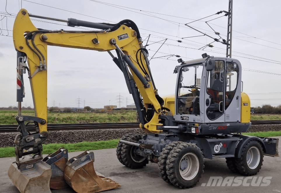 Wacker Neuson EW100 Gravemaskiner på hjul