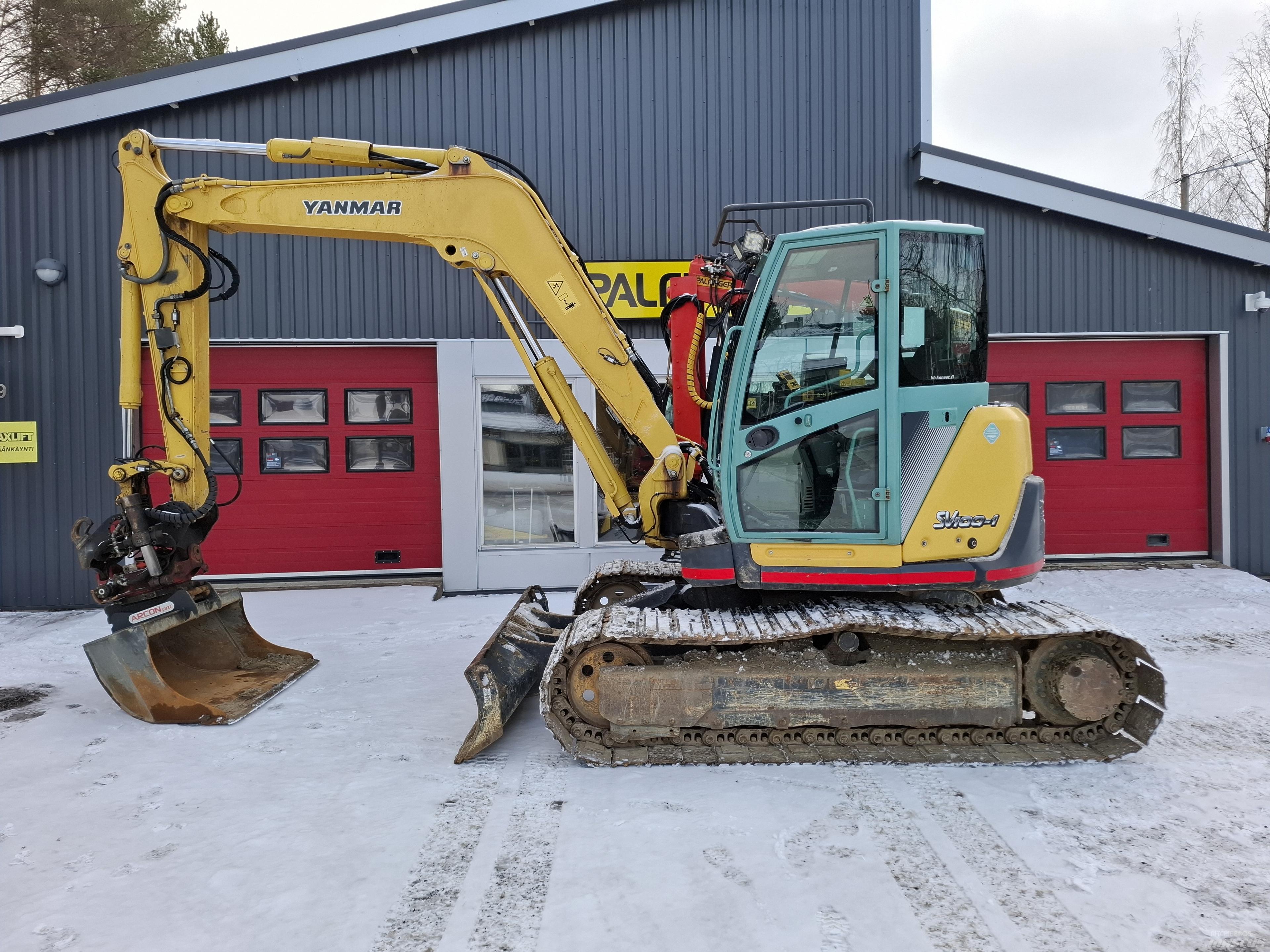 Yanmar SV100-1A Midi-gravemaskiner 7t - 12t