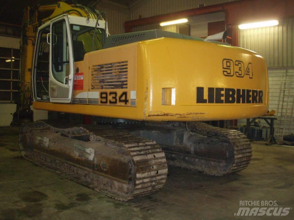 Liebherr 934 Gravemaskiner på larvebånd