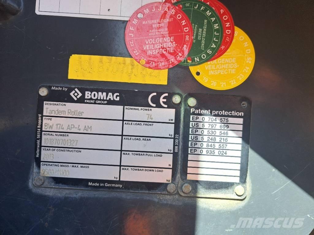 Bomag BW174 AP-4 AM Tvilling tromle