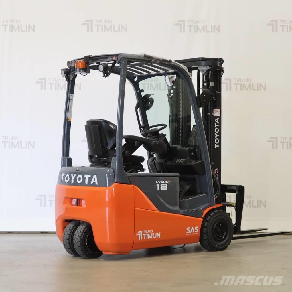 Toyota 8FBEK18T El gaffeltrucks
