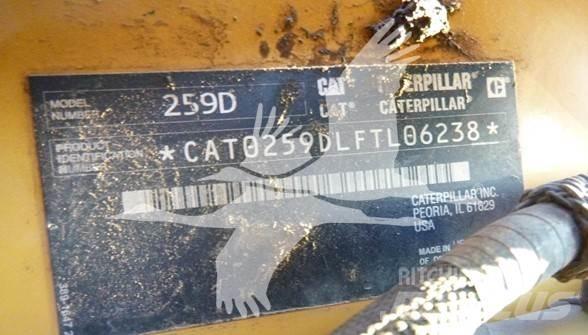 CAT 259D Minilæsser - skridstyret