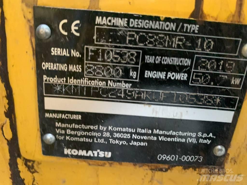 Komatsu PC 88 MR-10 Gravemaskiner på larvebånd