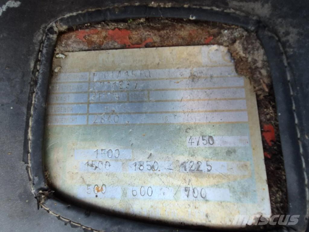 Nissan pd01a15po LPG gaffeltrucks