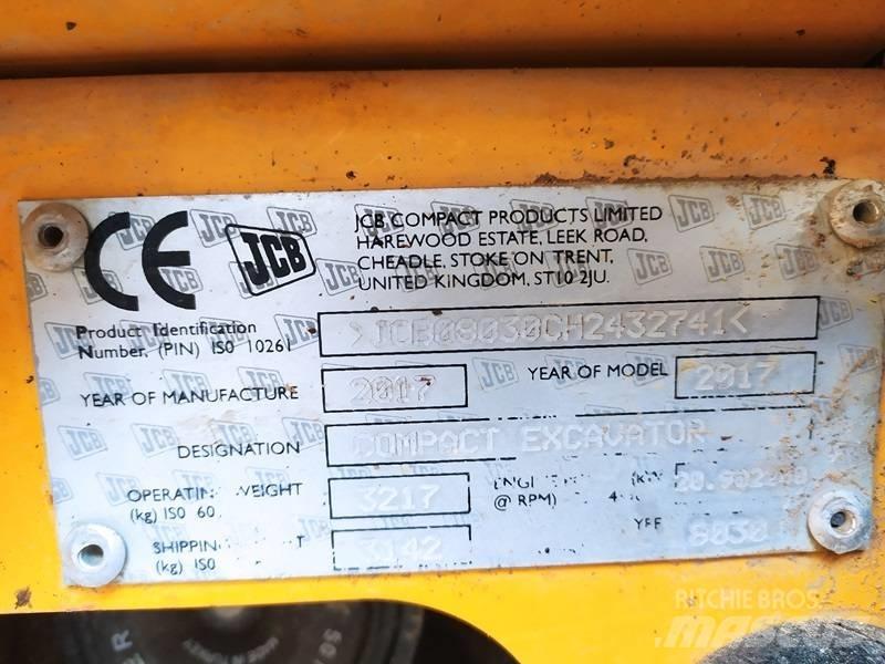 JCB 8030 ZTS Minigravemaskiner
