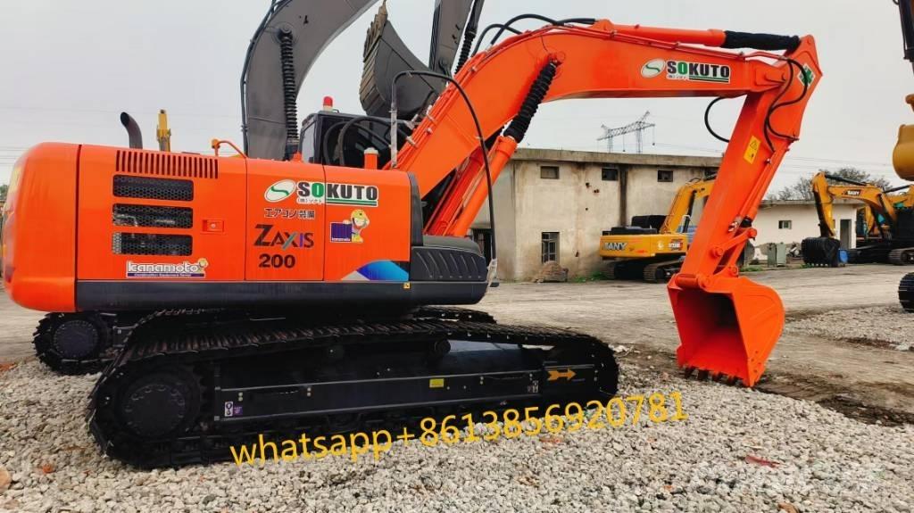 Hitachi ZX 200 Gravemaskiner på larvebånd