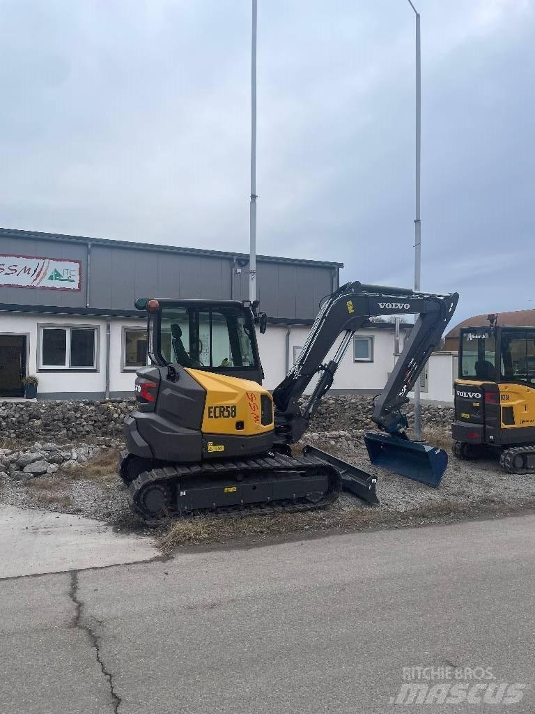 Volvo ECR 58 F Minigravemaskiner