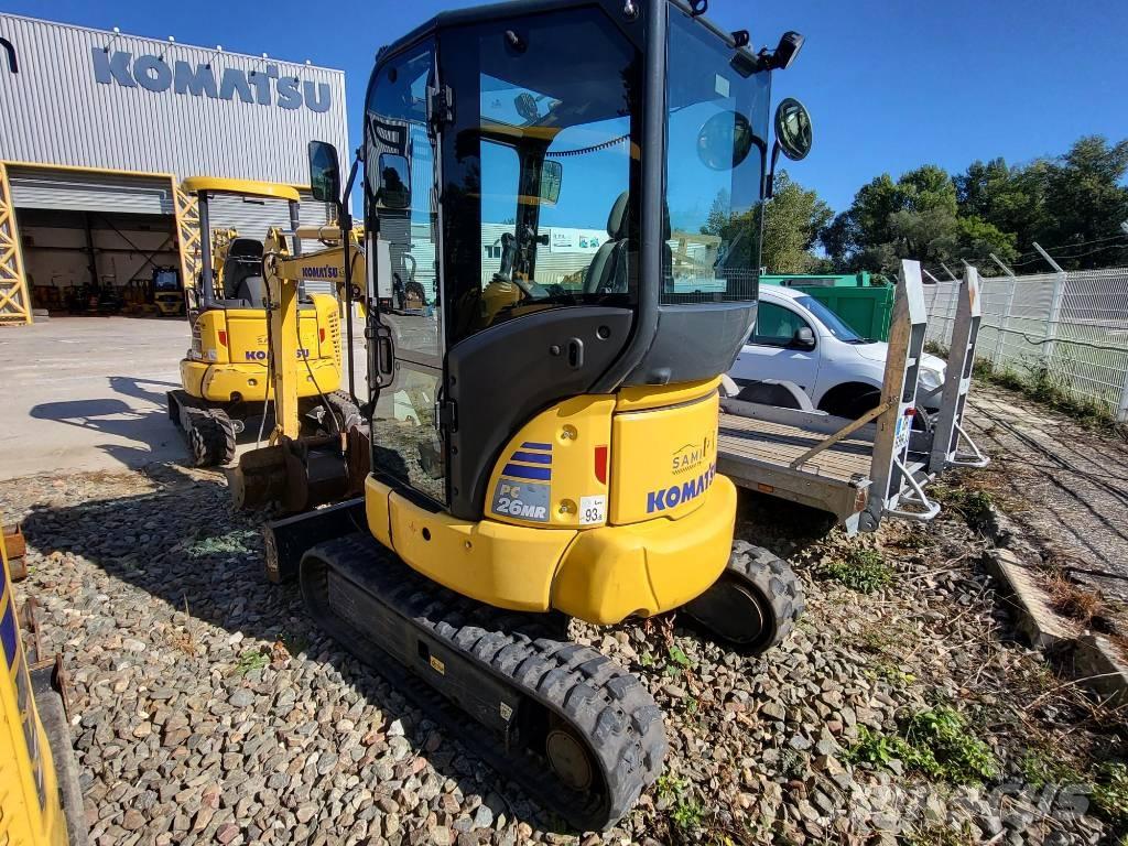 Komatsu PC26MR-5 Minigravemaskiner