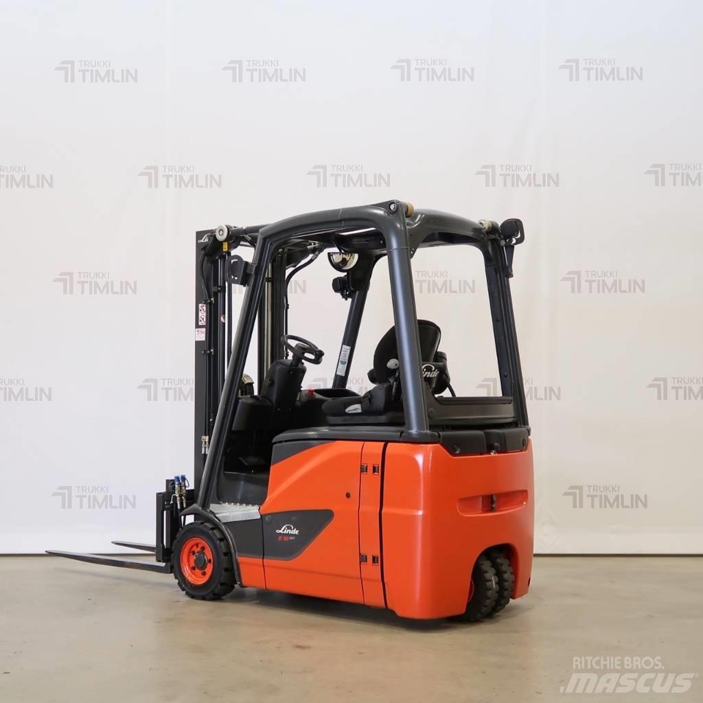 Linde E16H-02 El gaffeltrucks