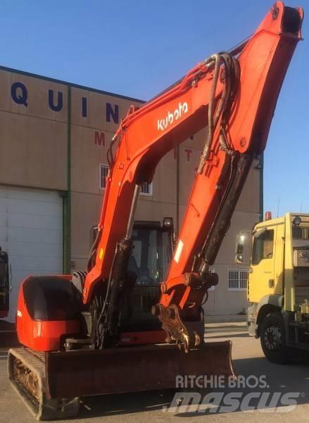 Kubota KX 080-4 Midi-gravemaskiner 7t - 12t