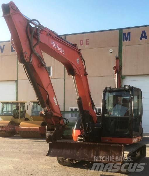 Kubota KX 080-4 Midi-gravemaskiner 7t - 12t