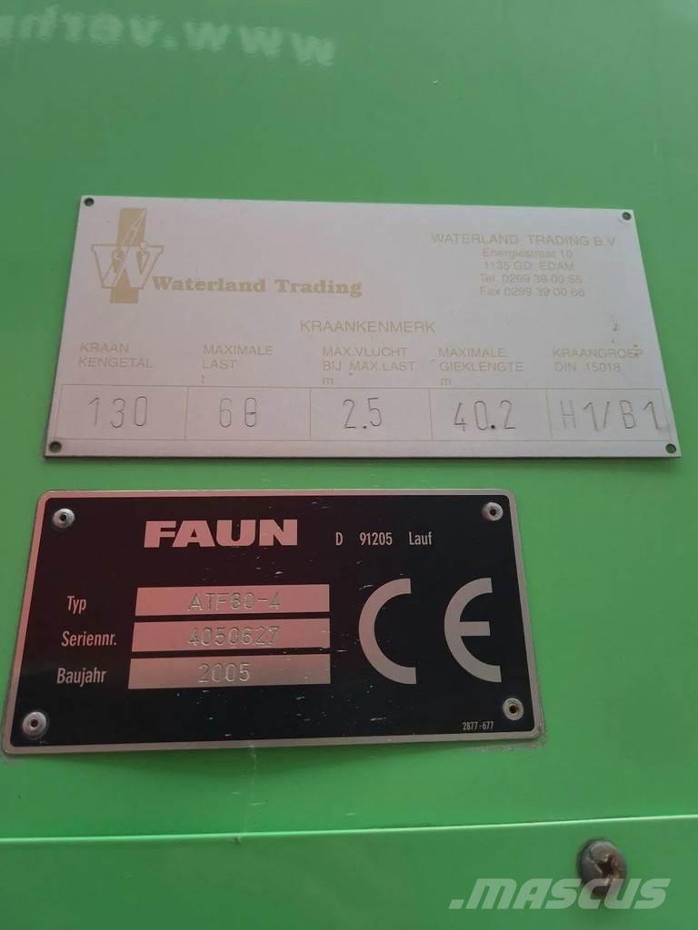Faun ATF 60-4 Kraner til alt terræn