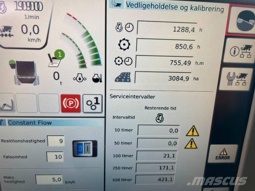 Fendt 9490 X Mejetærskere