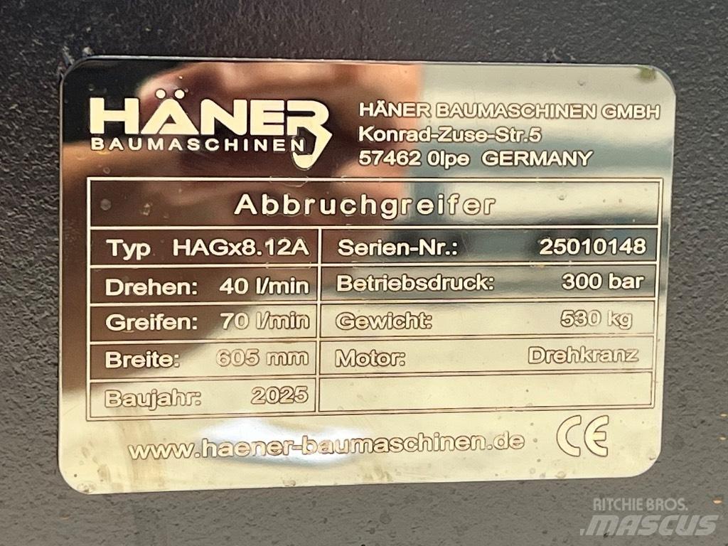  HANER HAGX8.12 Gribere