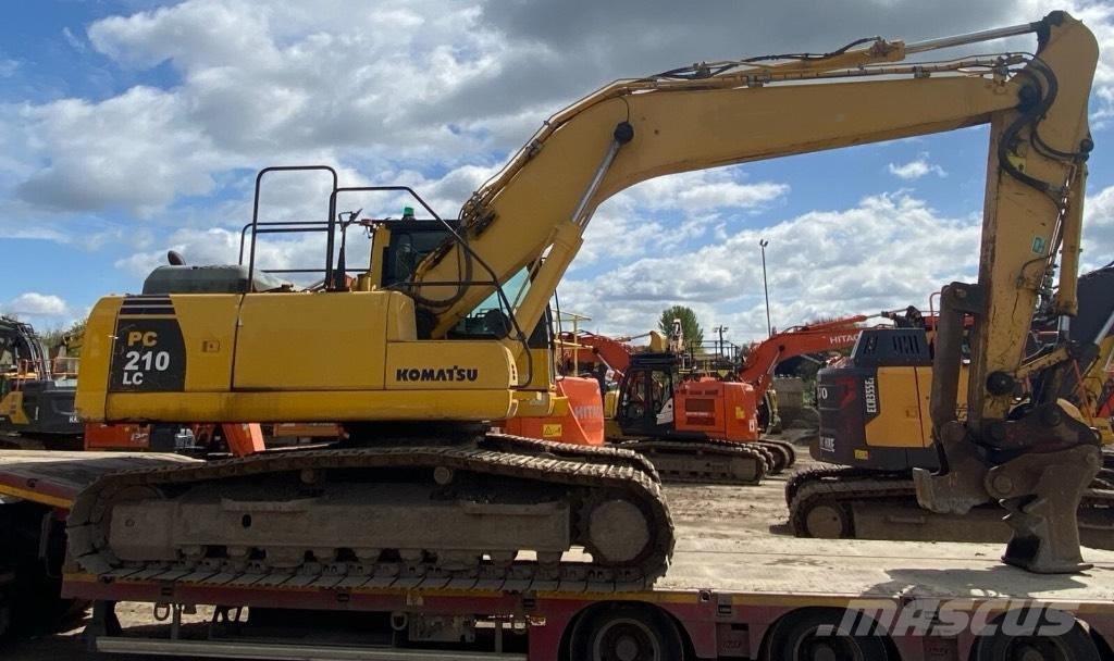 Komatsu PC 210 LC Gravemaskiner på larvebånd