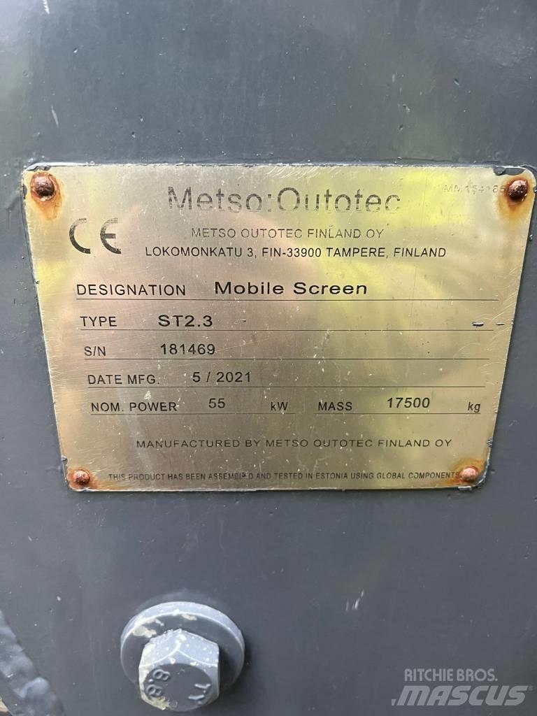 Metso ST2.3 Mobile sorterværker