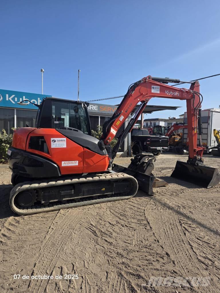Kubota KX 080-4a2 Midi-gravemaskiner 7t - 12t