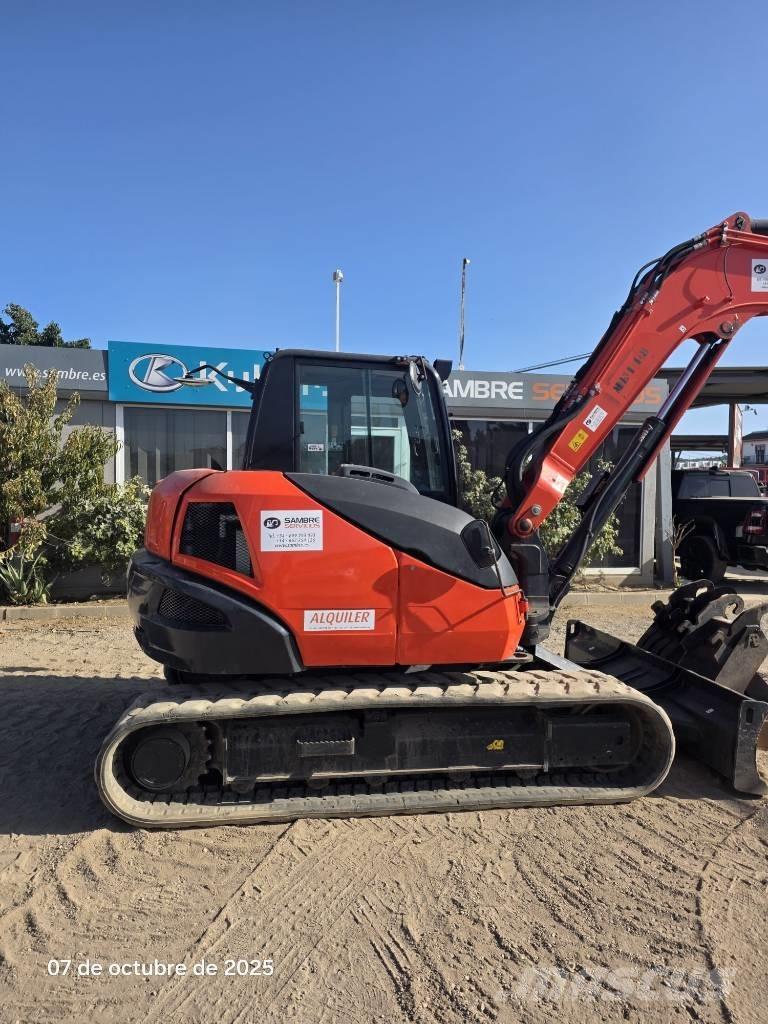 Kubota KX 080-4a2 Midi-gravemaskiner 7t - 12t