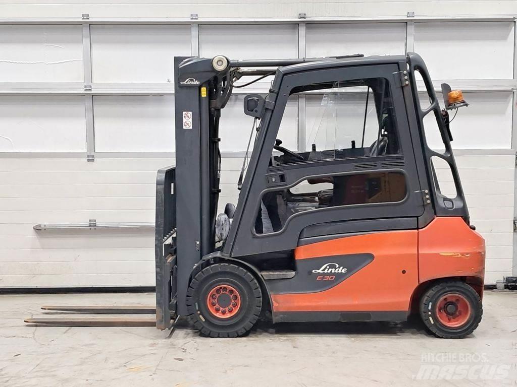 Linde E30-01 El gaffeltrucks