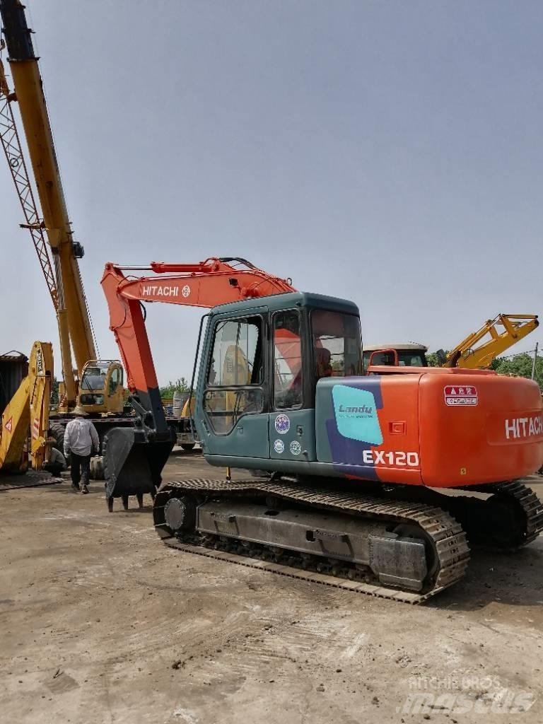 Hitachi EX 120 Gravemaskiner på larvebånd