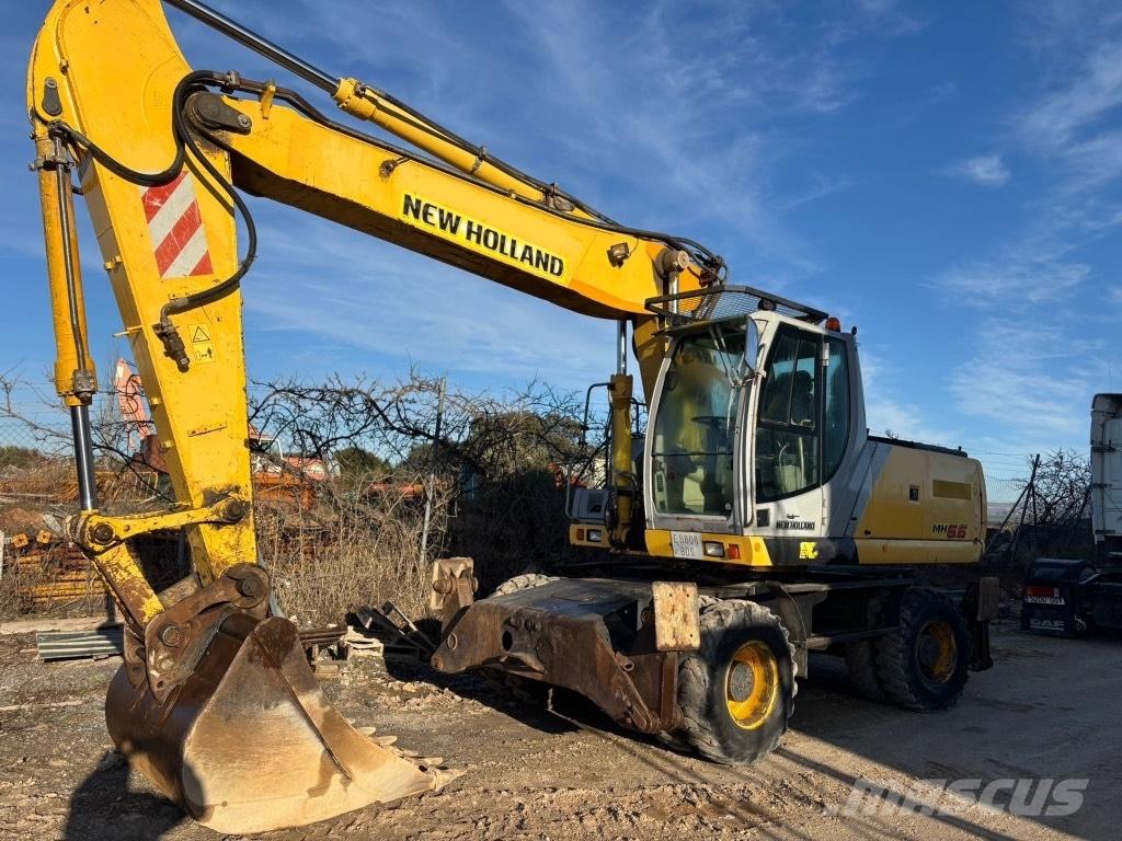 New Holland MH 6.6 Gravemaskiner på hjul