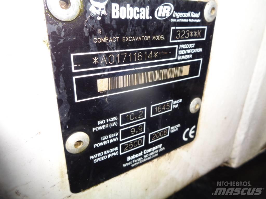 Bobcat 323 Minigravemaskiner