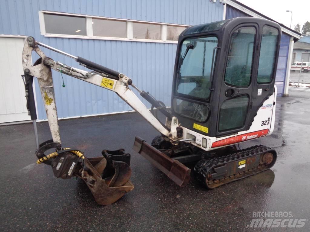 Bobcat 323 Minigravemaskiner