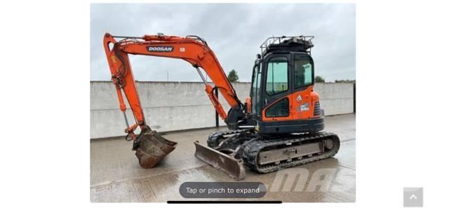 Doosan DX 85 R-3 Midi-gravemaskiner 7t - 12t