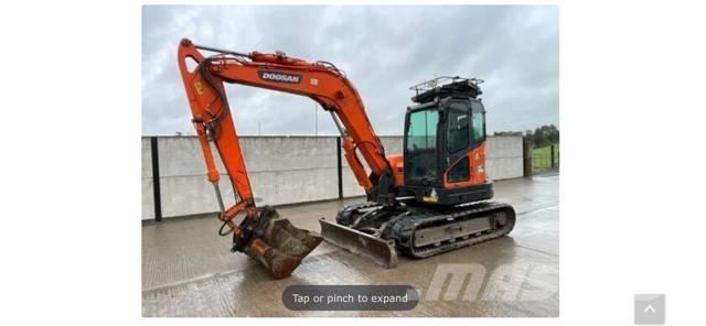 Doosan DX 85 R-3 Midi-gravemaskiner 7t - 12t