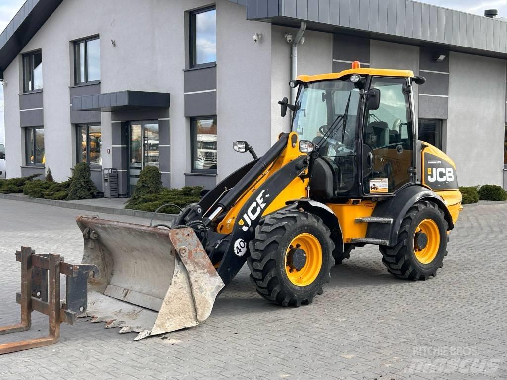 JCB 409 AGRI Læssemaskiner på hjul
