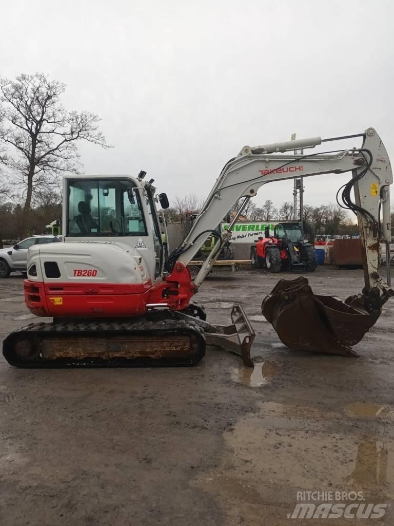 Takeuchi TB 260 Minigravemaskiner