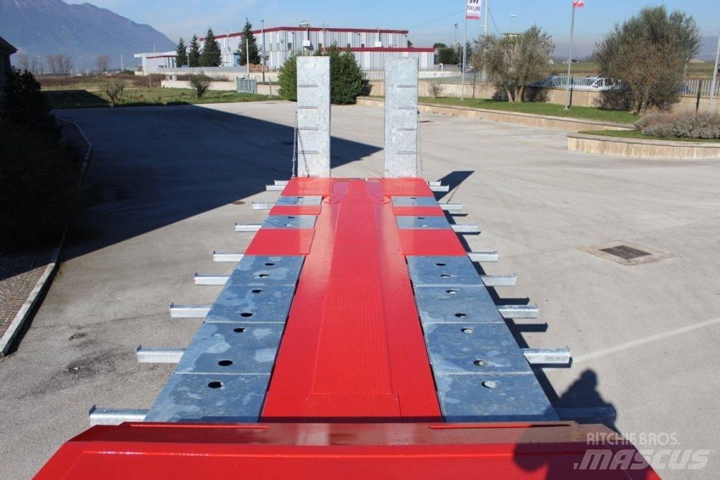 FGM 37 Semi-trailer med lad/flatbed