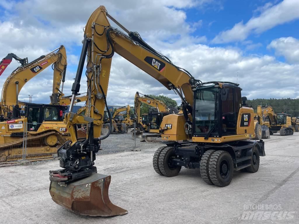 CAT M317F Gravemaskiner på hjul