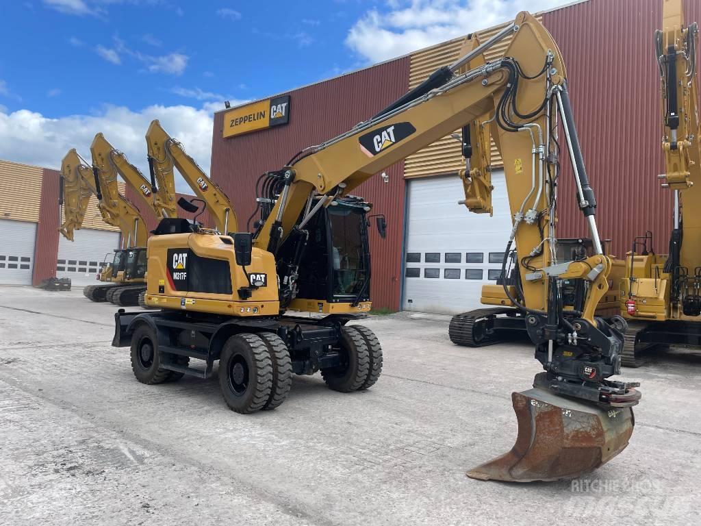 CAT M317F Gravemaskiner på hjul