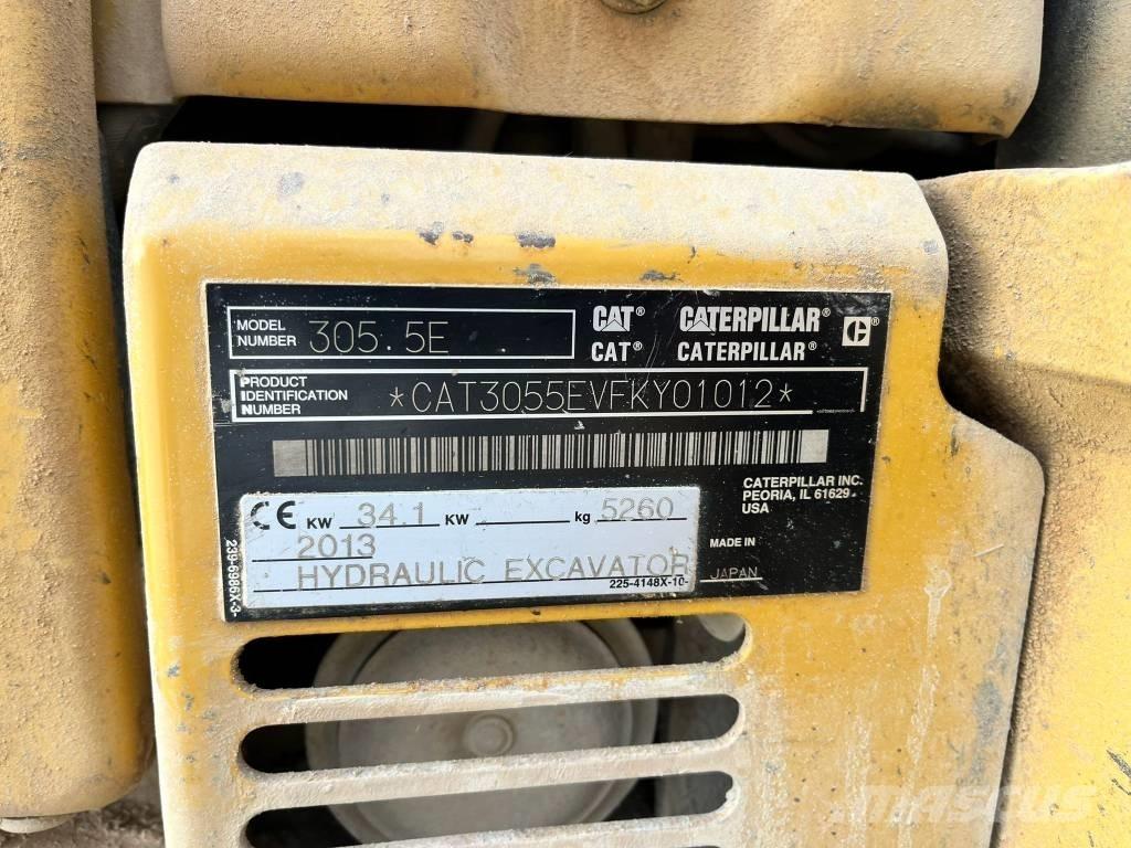 CAT 305.5 Minigravemaskiner