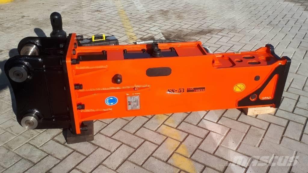SWT SS53 / cekic 153kg Hydraulik / Trykluft hammere