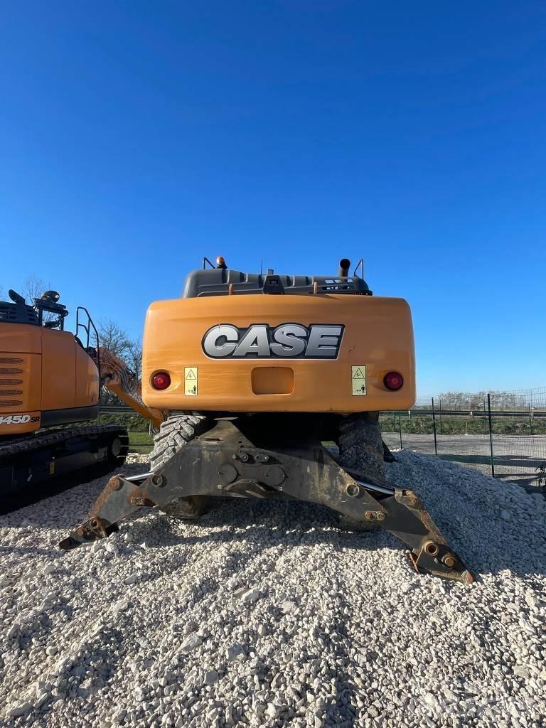 CASE WX218 Gravemaskiner på hjul