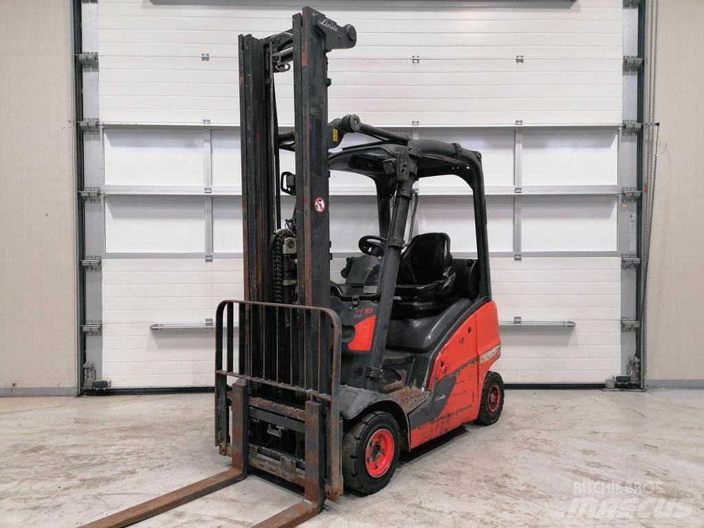 Linde H16D-01 Diesel gaffeltrucks