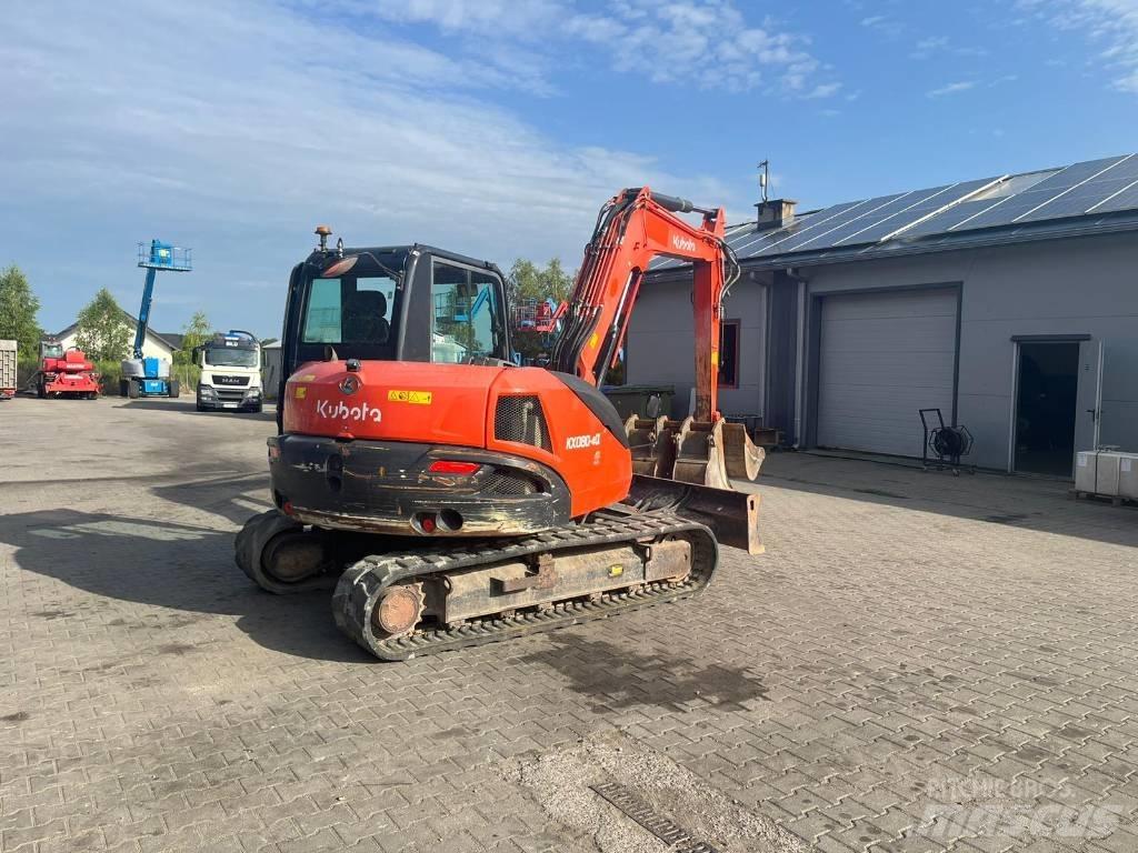 Kubota KX 080-4 Midi-gravemaskiner 7t - 12t