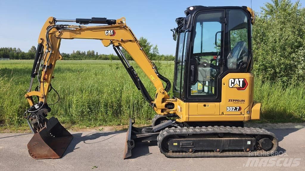 CAT 302.7 DCR 07A Minigravemaskiner