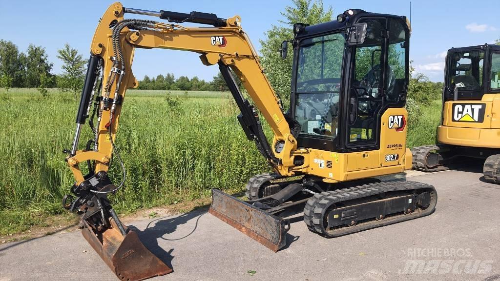 CAT 302.7 DCR 07A Minigravemaskiner