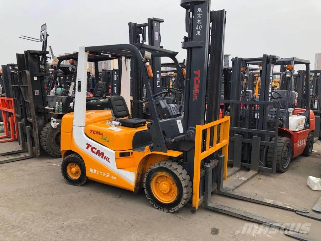 TCM FD30 Diesel gaffeltrucks