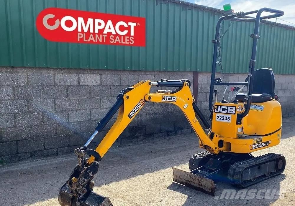JCB 8008 Minigravemaskiner