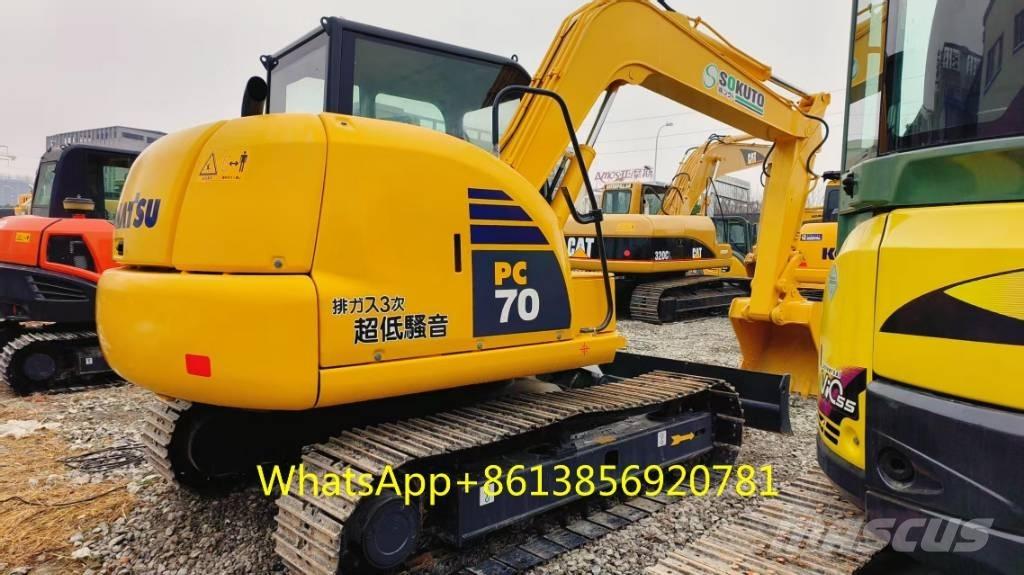 Komatsu PC 70-8 Gravemaskiner på larvebånd