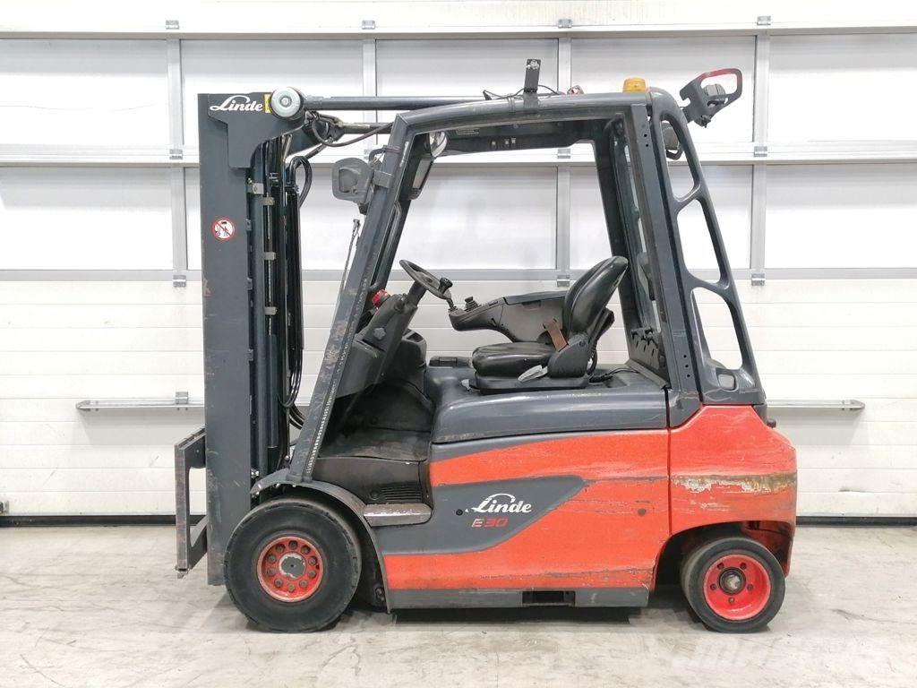 Linde E30-01 El gaffeltrucks