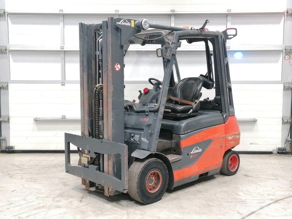 Linde E30-01 El gaffeltrucks