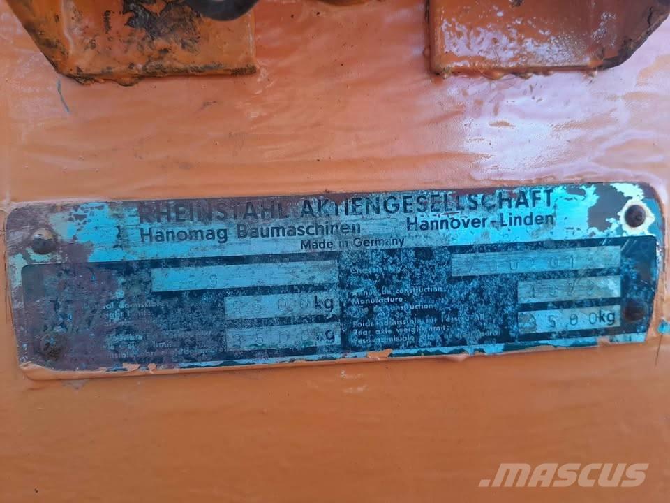 Hanomag B6 Læssemaskiner på hjul